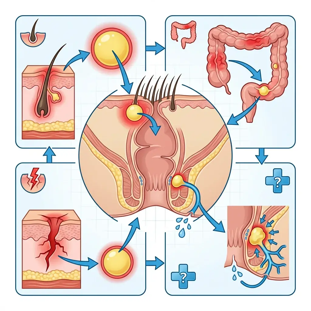 CAUSES Of Anal Fistula