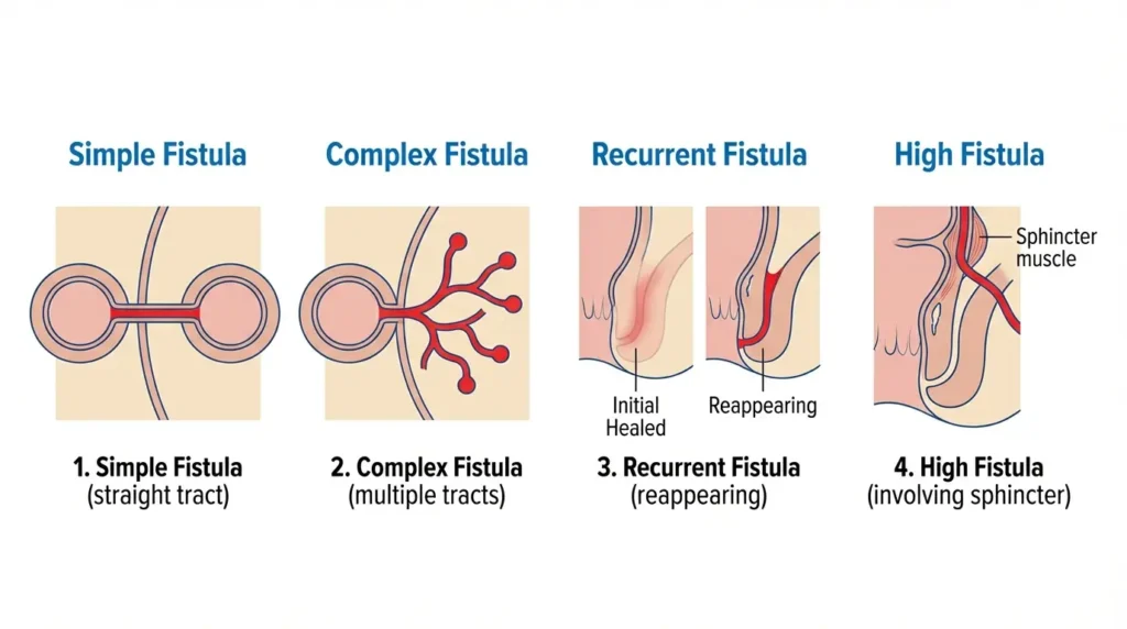 Types of Fistula We Treat