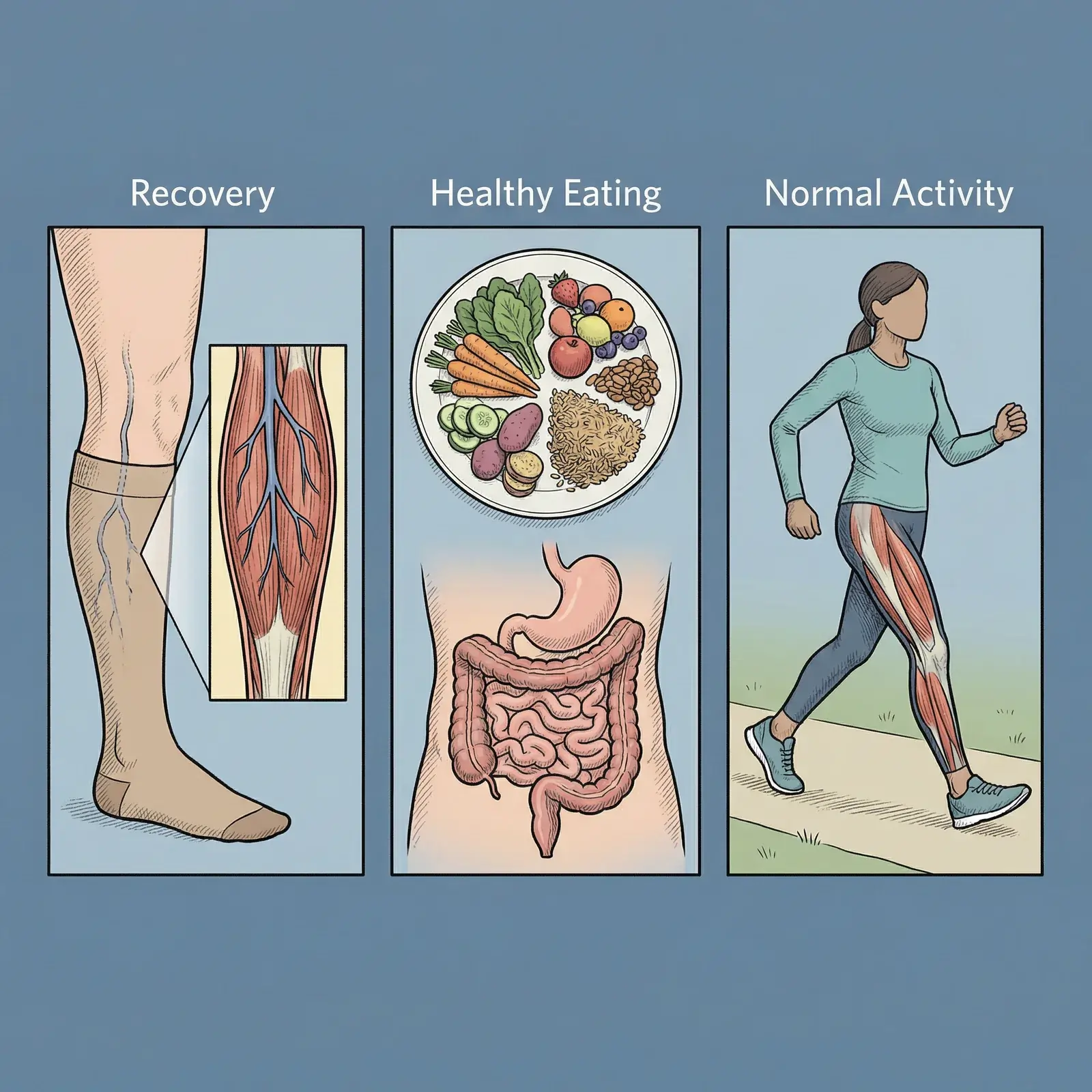 Recovery After Sclerotherapy