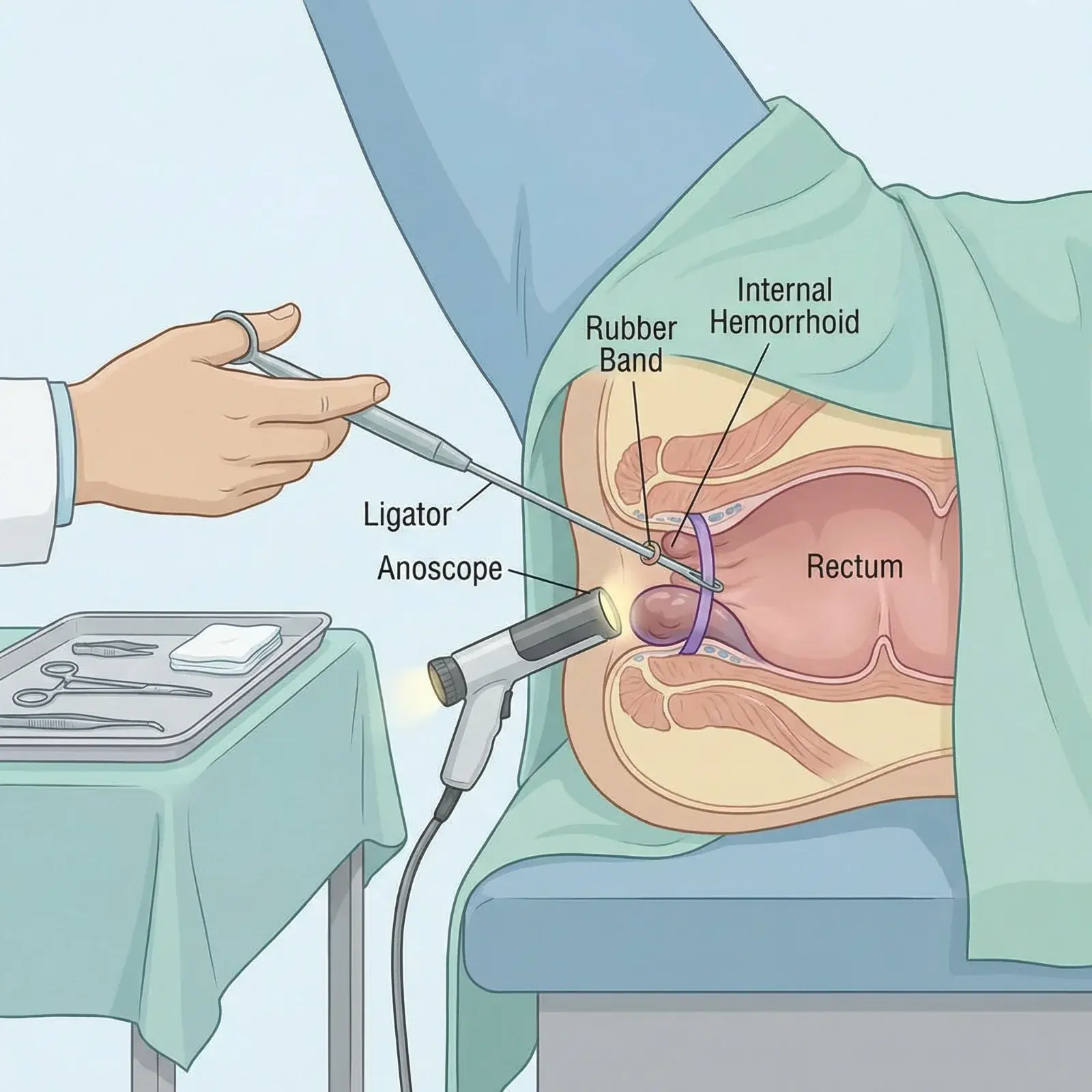 What is Rubber Band Ligation?